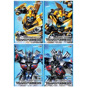 Альбом для рисования 30 листов Transformers Kite TF17-243