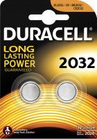 Батарейки DURACELL плоские литиевые 3V 2032 (2шт) Индонезия 0157340