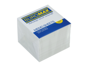 Блок бумаги для заметок BUROMAX 90х90 несклеенный BM.2218