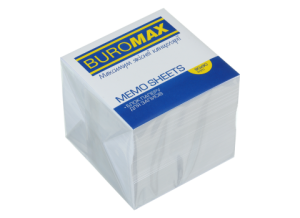 Блок бумаги для заметок 90х90 несклеенный Buromax BM.2219