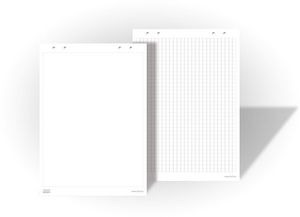 Блок бумаги для флипчарта ТМ 2х3, 20 листов 70г/м2 2х3 EURO 66x99 см, B05/M