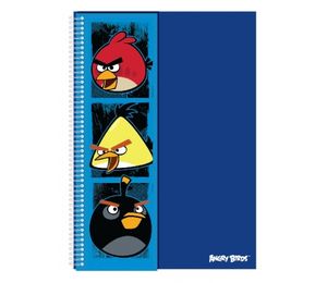 Блокнот Angry Birds А4 80 аркушів клітинка Cool For School AB03273 - Фото 1