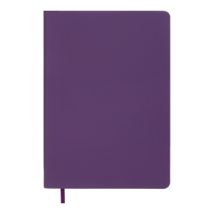 Блокнот деловой А5 TOUCH ME L2U 96 листов в клетку искусственная кожа Buromax BM.295102