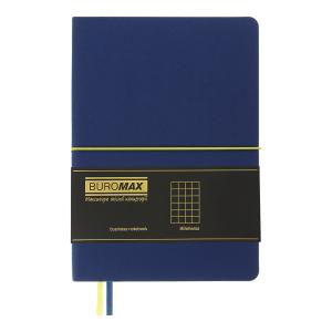 Блокнот діловий BUROMAX UNIQUE А5 96 аркушів клітинка BM.295107