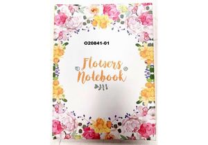 Блокнот Flowers Nonebook А5 80 ст., обложка полноцветная ламини Optima O20841