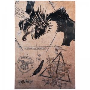 Блокнот-планшет Kite Harry Potter A5 50 листов клетка HP21-194-1 - Фото 1