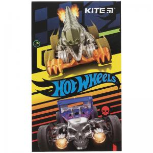 Блокнот-планшет Kite Hot Wheels в мягкой картонной обложке A6 50 листов HW21-195 - Фото 1