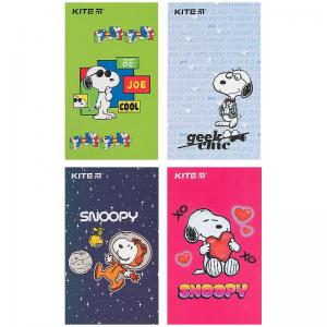 Блокнот-планшет Kite Snoopy в мягкой картонной обложке A6 50 листов SN21-195