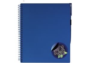 Блокнот Splash B4 с ручкой на резинке, с цветной наклейкой на обложке, клетка Optima O20840 - Фото 5