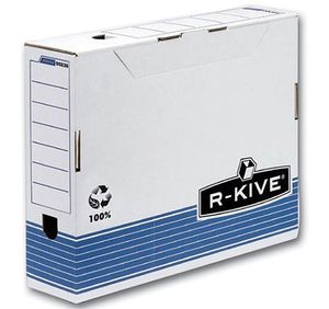 Бокс для архивации документов R-Kive Prima 100 мм синий f.26501 Fellowes