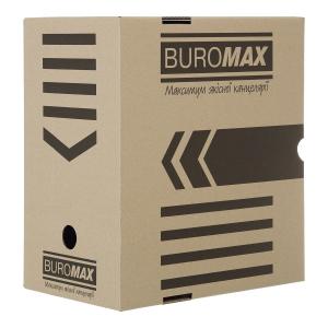 Бокс для архівації документів 200 мм JOBMAX крафт BUROMAX BM.3263-34