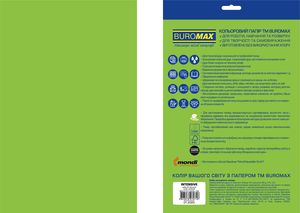 Набор цветной бумаги Euromax А4, 80г/м2, 20 листов, BUROMAX INTENSIVE BM.2721320E - Фото 4