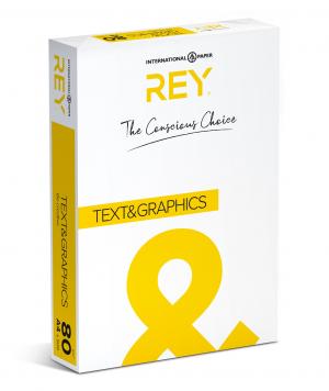 Бумага для офиса REY Text Graphics класc A 500 листов 80 г/м2 A4.80.REY.T.G. класс A