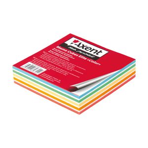 Блок бумаги для заметок Elite Color 90х90х20 мм Axent 8025-А