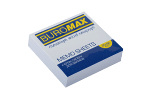 Блок бумаги для заметок 80х80х20 мм склеенный Buromax BM.2206