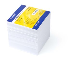 Блок бумаги для заметок непроклеенный 90х90 мм 1000 листов Economix E20998