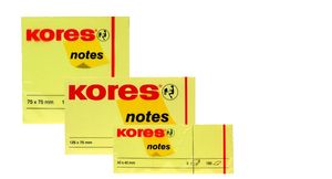 Бумага для записей проклеенная 100 листов 75x50 мм Kores K46057