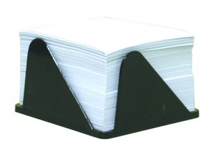 Блок паперу в клітку для нотаток в боксі 9*9 см 500 аркушів Economix E20901