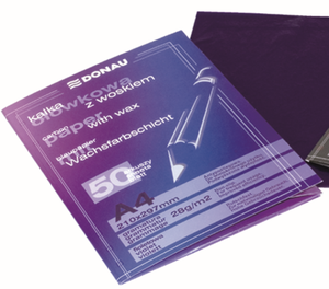 Папір копіювальний А4 50 аркушів фіолетова KAL0021 Donau - Фото 1