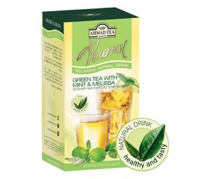 Чай зеленый Ahmad Tea London мята и мелисса 1,8г х 20шт 10718582