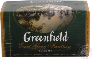 Чай черный Greenfield Earl Grey Fantasy 2г х 25шт gf.106130