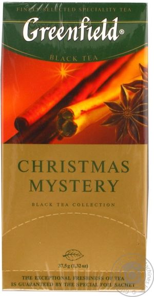 Чай чорний Greenfield Christmas Mystery 1.5 м х 25шт gf.106039