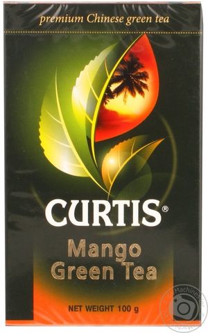 Чай зелений чай Curtis Mango 100г 1043685