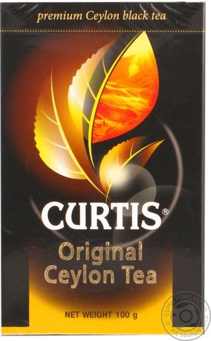 Чай чорний цейлонський чай Curtis Original Ceylon Tea 100г