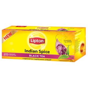 Чай черный Lipton Indian Spice 25*2г/уп 10693272