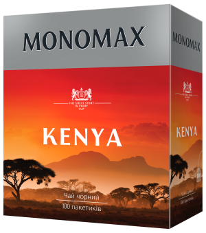 Чай чорний МОNОМАХ KENYA 2г*100 пакет mn.19950