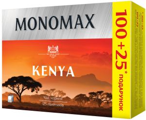 Чай чорний МОNОМАХ KENYA 2г*125 пакет mn.77613