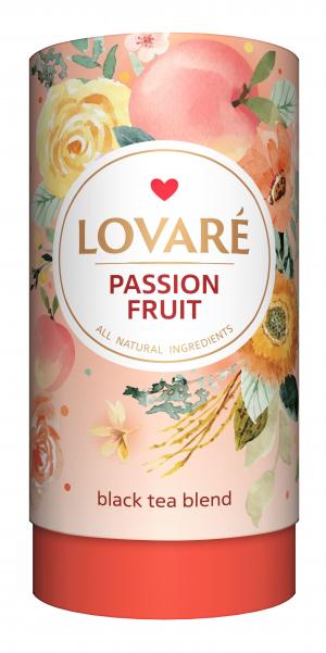 Чай черный LOVARE Passion Fruit 80г lv.18069