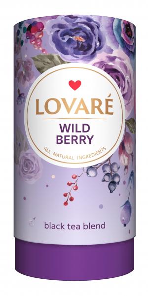 Чай чорний LOVARE Wild berry 80г lv.71277