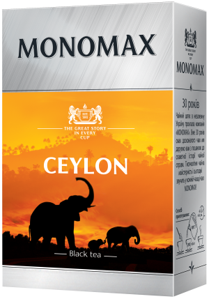 Чай чорний МОNОМАХ CEYLON 90г лист mn.12203