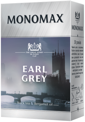 Чай чорний МОNОМАХ EARL GREY 90г лист mn.12234