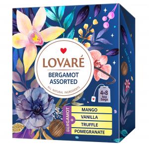 Чай чорний LOVARE Bergamot Assorted 2г х 32шт lv.79822