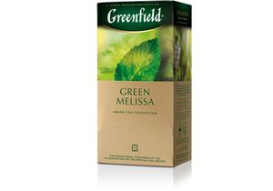 Чай Greenfield зелений Melissa 1,5 м х 25шт 10154855