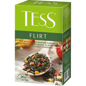 Чай зеленый Tess Flirt крупнолистовой 90г 10661836