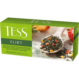 Чай зелений Tess Flirt 1,5 м х 25шт 10383567