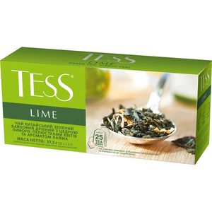 Чай зелений Tess Lime 1,5 м х 25шт 10362053