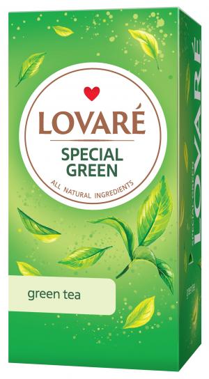 Чай зелений LOVARE Special green 1.5г х 24шт lv.74858