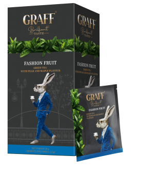 Чай зеленый 30г GRAFF Fashion fruit gr.10382