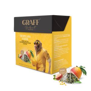 Чай зелений GRAFF Tropicana verde пірамідки 36г gr.11112