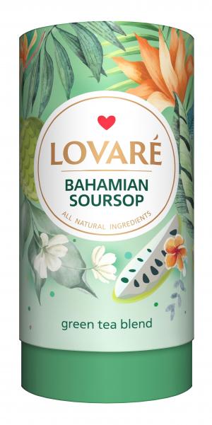 Чай зелений LOVARE Bahamian Soursop 80г lv.14689