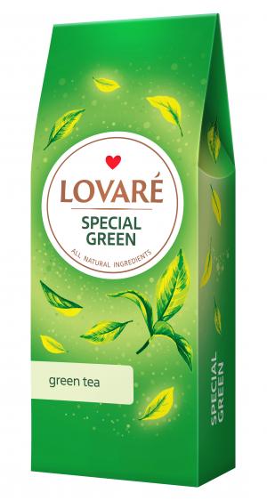 Чай зелений LOVARE Special Green 80г lv.01809