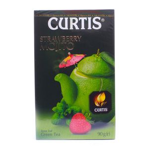 Чай зеленый Curtis Strawberry Mojito 90г 10767253