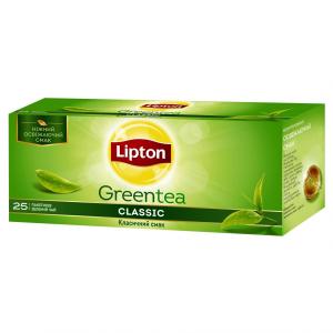Чай Lipton зелений Classic байховий 25*1,7 г/уп 10683766