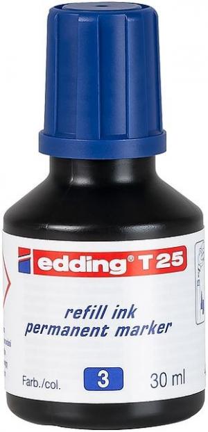 Чернила для заправки перманентных маркеров 30мл Edding e-T25 - Фото 2