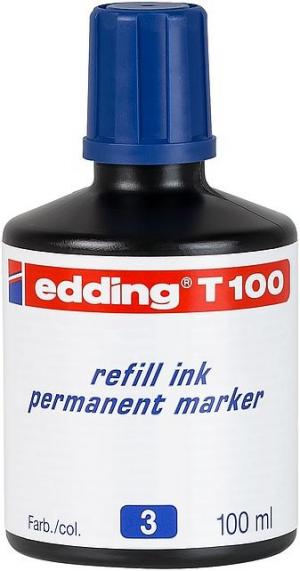Чернила для заправки перманентных маркеров 100мл Edding e-T100 - Фото 1
