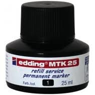 Чернила перманентные для заправки Edding e-MTK25 - Фото 1